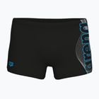 Плавки-боксерки чоловічі arena Basic Swim Short black/turquoise