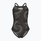 Купальник суцільний дитячий arena Fireflow Lightdrop Back black/team black