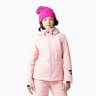 Дитяча лижна куртка Rossignol Girl Fonction cooper рожева