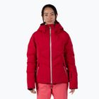 Жіноча гірськолижна куртка Rossignol Blackside Puffy ruby red