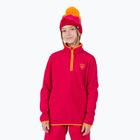 Дитячий світшот Rossignol Jr Strawpile Fleece Fz рубіново-червоний