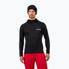 Кофта чоловіча Rossignol Blackside Mix Full Zip Hoodie Fleece black