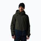 Куртка лижна чоловіча Rossignol 4WS Blackside Insulated olive shadow/black