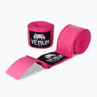 Бинти боксерські Venum Kontact рожеві 0429