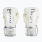 Рукавиці боксерські чоловічі Venum Elite біло-сріблясті 1392-574