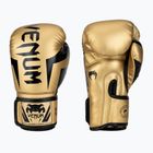 Рукавиці боксерські чоловічі Venum Elite золотисто-чорні 1392-449