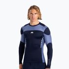 Лонгслів для тренувань чоловічий Venum Tempest Rashguard navy blue/blue