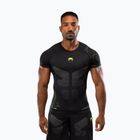 Футболка для тренувань чоловіча Venum Training Camp 4.0 Rashguard black/neo green