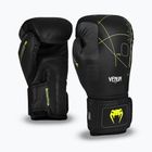 Рукавиці боксерські Venum Training Camp 4.0 black/neo green