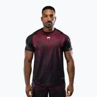 Футболка для тренувань чоловіча Venum Tactical XT black/burgundy/gold