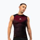 Футболка для тренувань чоловіча Venum Tactical XT 05522  Rashguards black/burgundy/gold