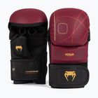 Рукавиці спарингові Venum Tactical XT black/burgundy/gold