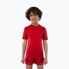 Дитяча тренувальна футболка Venum Contender Rashguards Jr вишнево-червона
