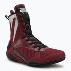 Кросівки боксерські Venum Elite Boxing wine lees/silver logo