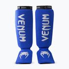 Захист для гомілок та стоп Venum Kontact Shin Guards royal blue/silver