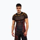 Рашгард чоловічий Venum Quetzal Fury Rashguard black/fury red/tangerine