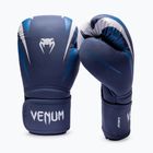 Рукавиці боксерські Venum Hurricane Boxing midnight blue/white