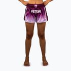 Шорти для тренувань жіночі Venum Iris Muay Thai plum/white