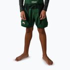 Шорти для тренувань дитячі Venum Attack Kids Fightshorts forest green/off white