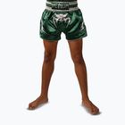 Шорти для тренувань дитячі Venum Inferno Muay Thai forest green/off white