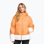 Жіноча сноубордична куртка ROXY Chloe Kim Puffy mock orange