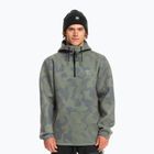 Quiksilver Shredder Hoodie краватка барвник справжній чорний світшот для сноуборду