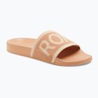 Шльопанці жіночі ROXY Slippy Knit wheat/turkish coffee