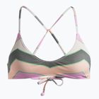 Купальник на бретелях ROXY Vista Stripe Верх купальника агавовий зелений з дуже виразною смужкою