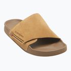 Замшеві чоловічі шльопанці Quiksilver Rivi tan 1