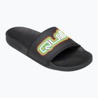 Чоловічі шльопанці Quiksilver Rivi Wordmark Slide II чорні растаманські