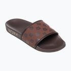 Шльопанці жіночі ROXY Slippy IV brown combo