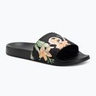 Шльопанці жіночі ROXY Slippy II black/green print