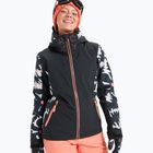 Куртка для сноуборду жіноча ROXY Free Jet true black/big flower