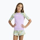 Футболка для плавання дитяча ROXY Active RG Lycra XMGB oil green letter up