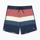 Шорти для плавання чоловічі Quiksilver Surfsilk Scallop 18" dark navy tijuana