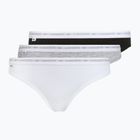 Труси жіночі Lacoste 8F1338 3 пари black/white/silver chine