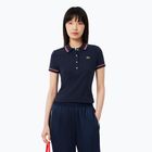 Футболка поло жіноча Lacoste Polo DF9599 navy blue/rill/grenadine
