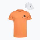 Футболка чоловіча + Кепка Lacoste TH1044 blossom/white
