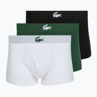 Боксерки чоловічі Lacoste 5H5441 3 pack white/green/black