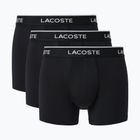 Боксерки чоловічі Lacoste 5H3202 Microfibra Negro 3 pack black