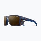 Окуляри сонцезахисні Julbo Shield Reactiv Polarized matt dark blue/orange