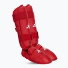 adidas WKF захисні гомілки червоні