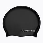 Шапочка для плавання Aquasphere Plain Silicon black/white