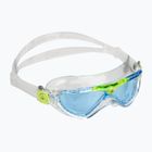 Маска для плавання дитяча Aquasphere Vista transparent/bright green/blue MS5630031LB