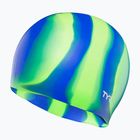 Шапочка для плавання TYR Multi-Color Silicone green/blue multi