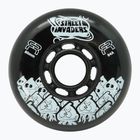 Колеса для роликів FR Skates Street Invaders Wheels 80mm/84A X4 black/black