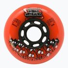 Колеса для роликів FR Skates Street Invaders Wheels 80mm/84A X4 orange/black