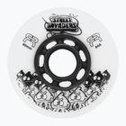 Колеса для роликів FR Skates Street Invaders Wheels 80mm/84A X4 white/black