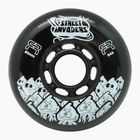 Колеса для роликів FR Skates Street Invaders Wheels 84mm/84A X4 black/black