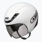 Шолом велосипедний ABUS Gamechanger TT 1.1 shiny white